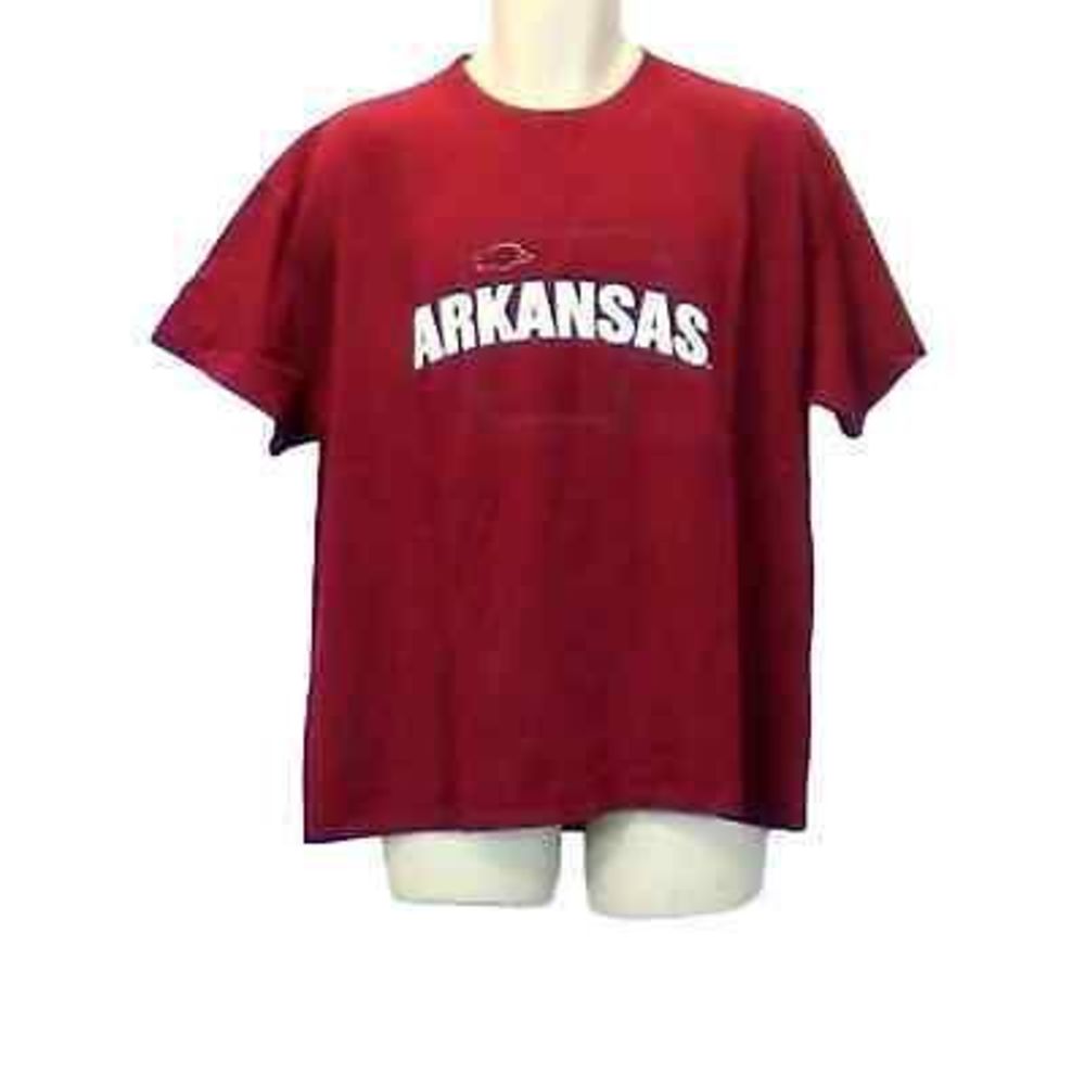 Soffe Arkansas Razorbacks Hogs Men's Maroon‎ T-Shirt XL
